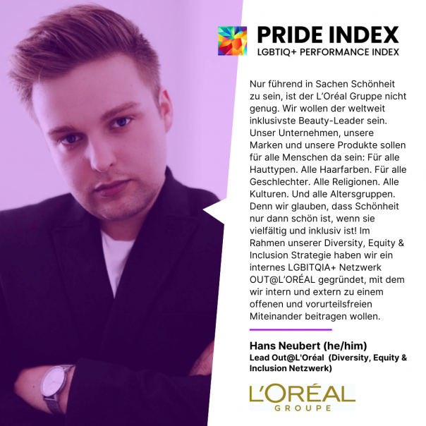 pride index posting loreal